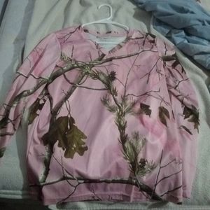 Pink camo long sleeve